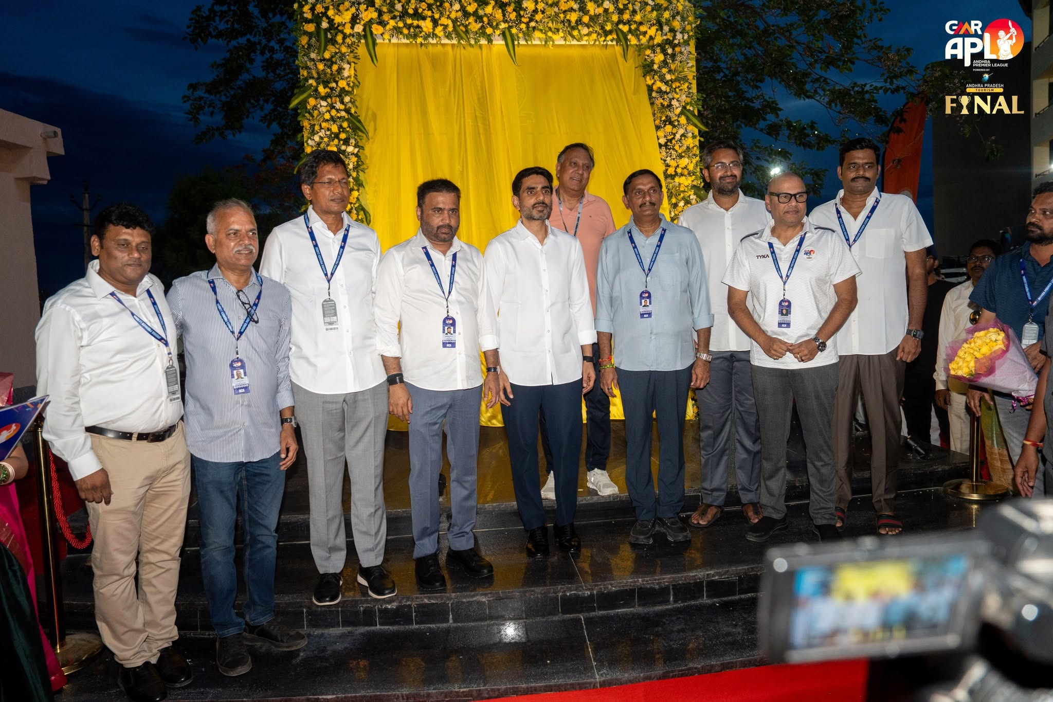 Nara Lokesh Attends Grand Finale of APL Season 5 at Mangalagiri